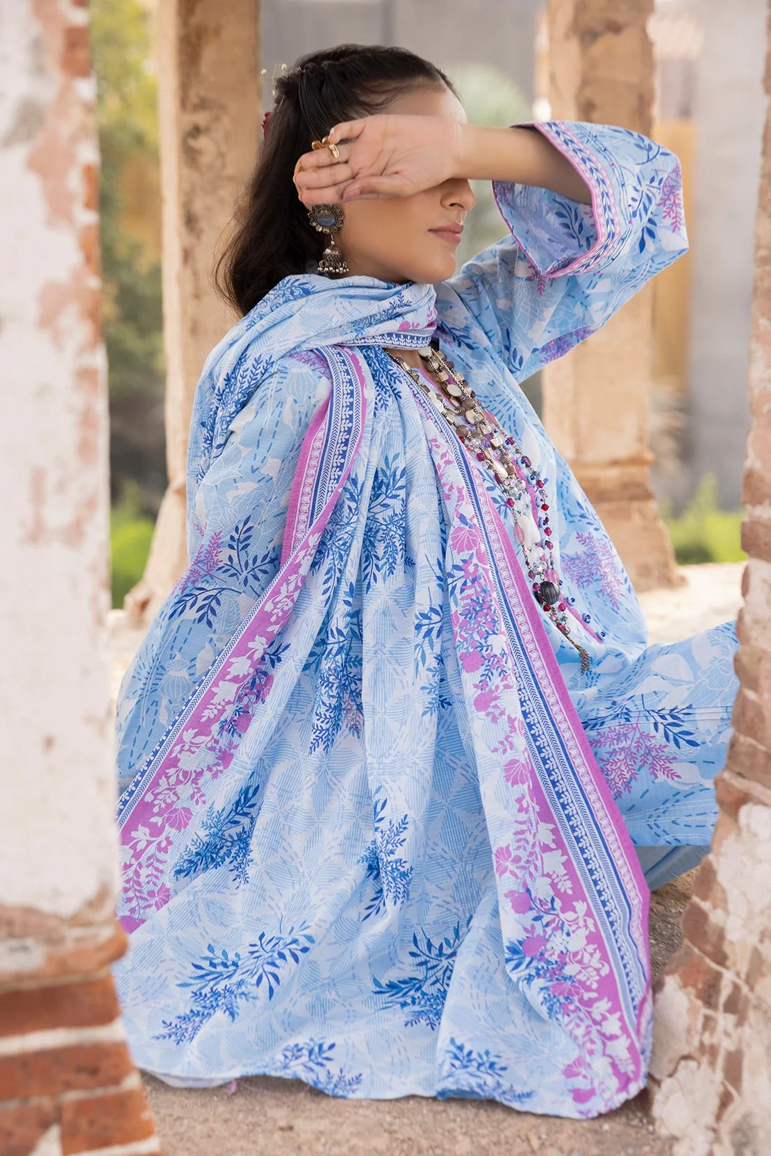 Unstitched Printed Warm Khaddar 3 Piece - Winter Apparel Accessory Designed For Cold Weather Styling And Daily Wardrobe Routine