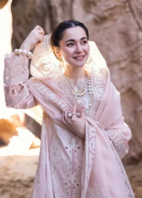 Qalamkar - 3PC Lawn Embroidered Suit - USME-012050 | Premium Summer Lawn Collection | Pakistani Designer Unstitched Ladies Suit | Elegant Festive Wear | Ethnic Embroidered Lawn Dress for Women